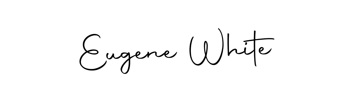 How to make Eugene White name signature. Use Autography-DOLnW style for creating short signs online. This is the latest handwritten sign. Eugene White signature style 10 images and pictures png