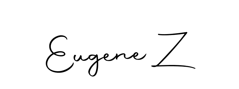 Design your own signature with our free online signature maker. With this signature software, you can create a handwritten (Autography-DOLnW) signature for name Eugene Z. Eugene Z signature style 10 images and pictures png