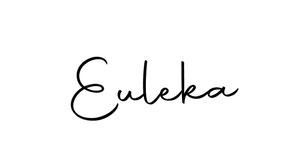 How to make Euleka name signature. Use Autography-DOLnW style for creating short signs online. This is the latest handwritten sign. Euleka signature style 10 images and pictures png