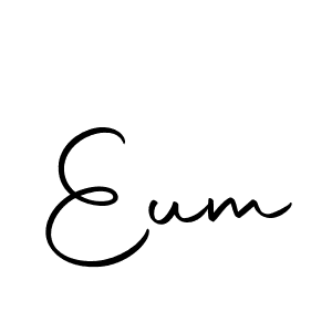 Make a beautiful signature design for name Eum. With this signature (Autography-DOLnW) style, you can create a handwritten signature for free. Eum signature style 10 images and pictures png