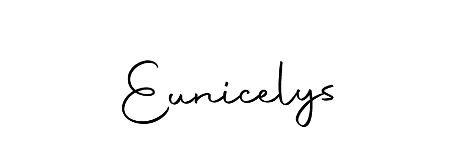 if you are searching for the best signature style for your name Eunicelys. so please give up your signature search. here we have designed multiple signature styles  using Autography-DOLnW. Eunicelys signature style 10 images and pictures png