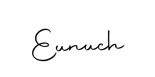 Here are the top 10 professional signature styles for the name Eunuch. These are the best autograph styles you can use for your name. Eunuch signature style 10 images and pictures png