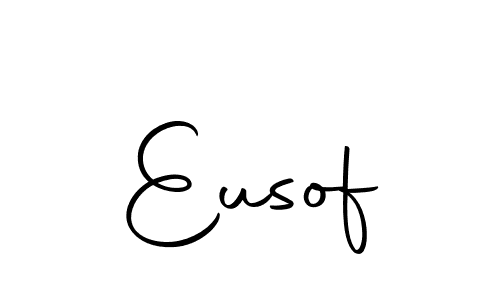 Design your own signature with our free online signature maker. With this signature software, you can create a handwritten (Autography-DOLnW) signature for name Eusof. Eusof signature style 10 images and pictures png