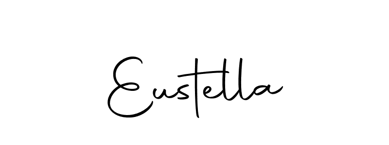 Make a beautiful signature design for name Eustella. With this signature (Autography-DOLnW) style, you can create a handwritten signature for free. Eustella signature style 10 images and pictures png