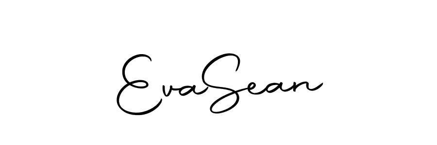 Eva  Sean stylish signature style. Best Handwritten Sign (Autography-DOLnW) for my name. Handwritten Signature Collection Ideas for my name Eva  Sean. Eva  Sean signature style 10 images and pictures png