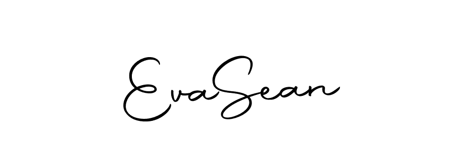 Eva  Sean stylish signature style. Best Handwritten Sign (Autography-DOLnW) for my name. Handwritten Signature Collection Ideas for my name Eva  Sean. Eva  Sean signature style 10 images and pictures png