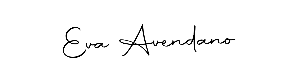 How to make Eva Avendano name signature. Use Autography-DOLnW style for creating short signs online. This is the latest handwritten sign. Eva Avendano signature style 10 images and pictures png
