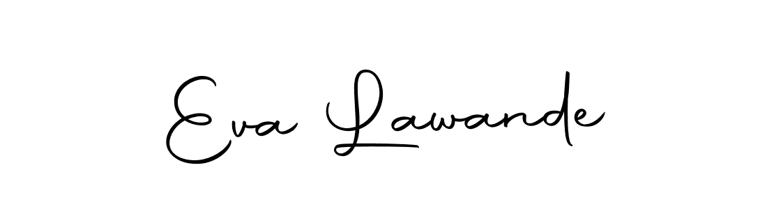 Design your own signature with our free online signature maker. With this signature software, you can create a handwritten (Autography-DOLnW) signature for name Eva Lawande. Eva Lawande signature style 10 images and pictures png