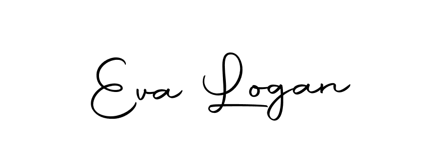 How to make Eva Logan name signature. Use Autography-DOLnW style for creating short signs online. This is the latest handwritten sign. Eva Logan signature style 10 images and pictures png