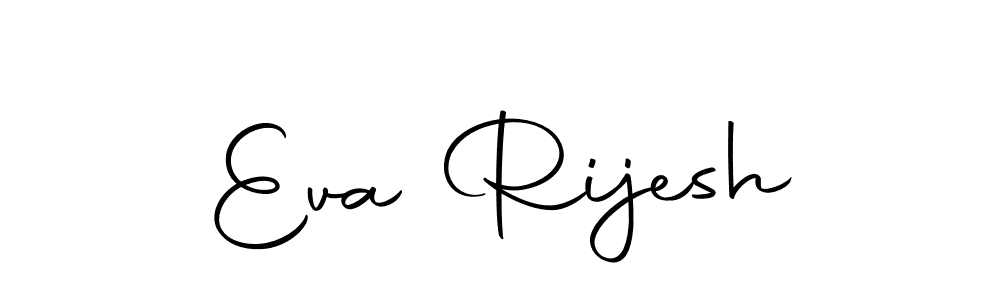 Also we have Eva Rijesh name is the best signature style. Create professional handwritten signature collection using Autography-DOLnW autograph style. Eva Rijesh signature style 10 images and pictures png