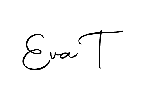 Here are the top 10 professional signature styles for the name Eva T. These are the best autograph styles you can use for your name. Eva T signature style 10 images and pictures png