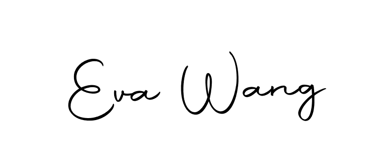 This is the best signature style for the Eva Wang name. Also you like these signature font (Autography-DOLnW). Mix name signature. Eva Wang signature style 10 images and pictures png