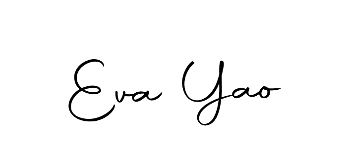 Create a beautiful signature design for name Eva Yao. With this signature (Autography-DOLnW) fonts, you can make a handwritten signature for free. Eva Yao signature style 10 images and pictures png