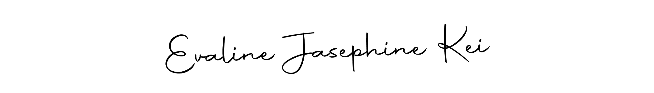 You can use this online signature creator to create a handwritten signature for the name Evaline Jasephine Kei. This is the best online autograph maker. Evaline Jasephine Kei signature style 10 images and pictures png