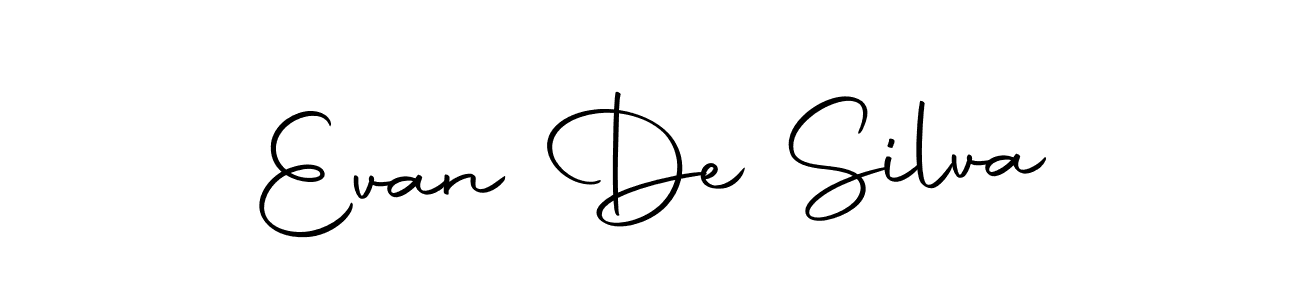 Also we have Evan De Silva name is the best signature style. Create professional handwritten signature collection using Autography-DOLnW autograph style. Evan De Silva signature style 10 images and pictures png