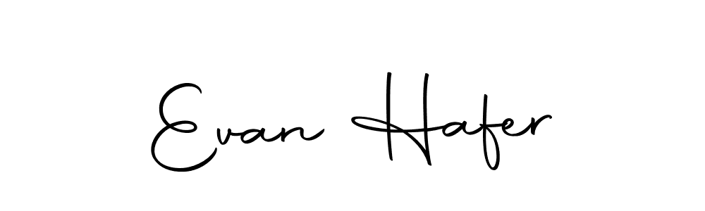 Also we have Evan Hafer name is the best signature style. Create professional handwritten signature collection using Autography-DOLnW autograph style. Evan Hafer signature style 10 images and pictures png