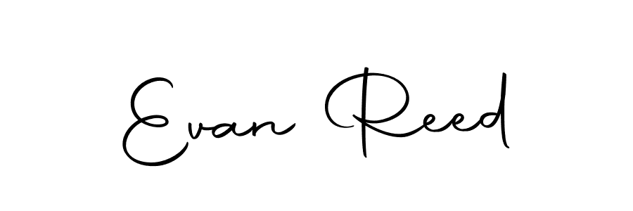 Design your own signature with our free online signature maker. With this signature software, you can create a handwritten (Autography-DOLnW) signature for name Evan Reed. Evan Reed signature style 10 images and pictures png