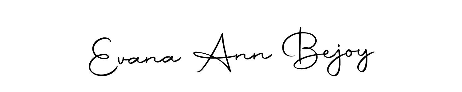 Design your own signature with our free online signature maker. With this signature software, you can create a handwritten (Autography-DOLnW) signature for name Evana Ann Bejoy. Evana Ann Bejoy signature style 10 images and pictures png