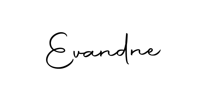 Design your own signature with our free online signature maker. With this signature software, you can create a handwritten (Autography-DOLnW) signature for name Evandne. Evandne signature style 10 images and pictures png