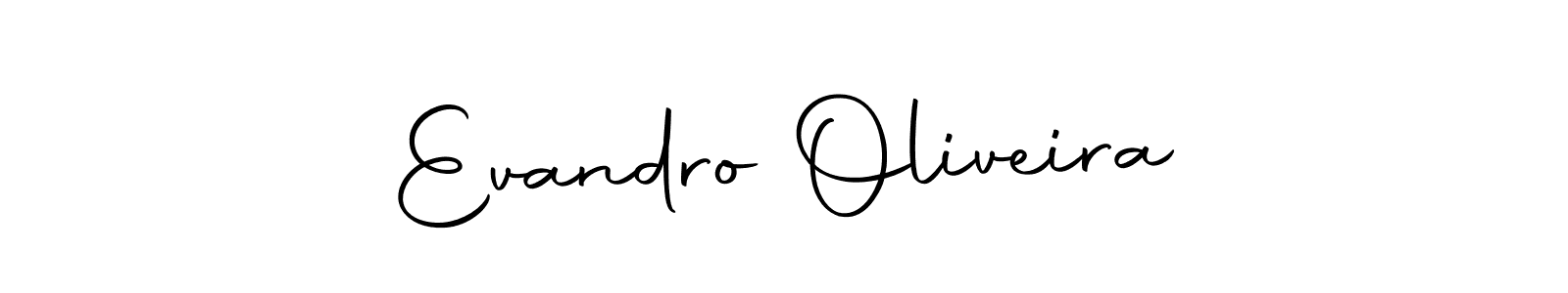 Similarly Autography-DOLnW is the best handwritten signature design. Signature creator online .You can use it as an online autograph creator for name Evandro Oliveira. Evandro Oliveira signature style 10 images and pictures png