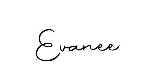 You can use this online signature creator to create a handwritten signature for the name Evanee. This is the best online autograph maker. Evanee signature style 10 images and pictures png