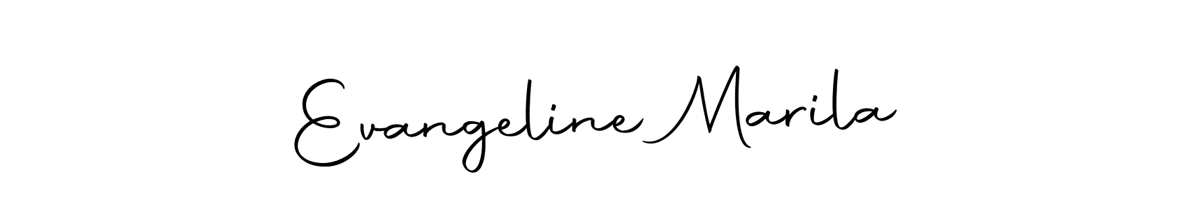 Also we have Evangeline Marila name is the best signature style. Create professional handwritten signature collection using Autography-DOLnW autograph style. Evangeline Marila signature style 10 images and pictures png