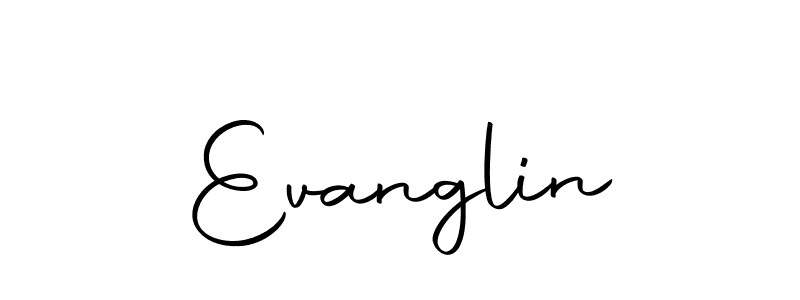 How to make Evanglin signature? Autography-DOLnW is a professional autograph style. Create handwritten signature for Evanglin name. Evanglin signature style 10 images and pictures png