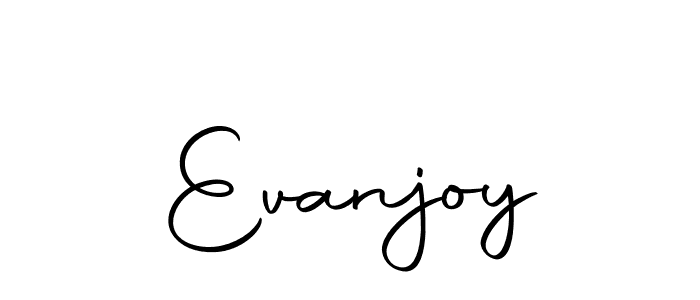 Make a beautiful signature design for name Evanjoy. With this signature (Autography-DOLnW) style, you can create a handwritten signature for free. Evanjoy signature style 10 images and pictures png