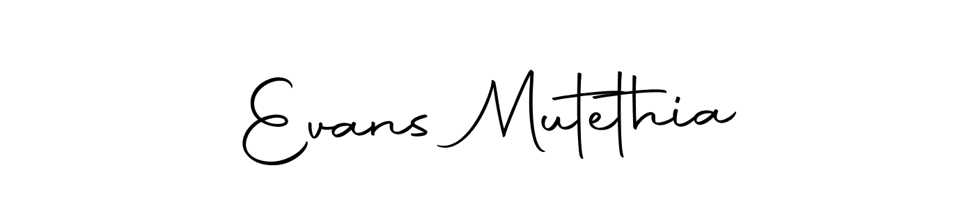 Once you've used our free online signature maker to create your best signature Autography-DOLnW style, it's time to enjoy all of the benefits that Evans Mutethia name signing documents. Evans Mutethia signature style 10 images and pictures png