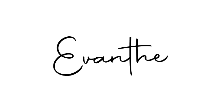 Similarly Autography-DOLnW is the best handwritten signature design. Signature creator online .You can use it as an online autograph creator for name Evanthe. Evanthe signature style 10 images and pictures png