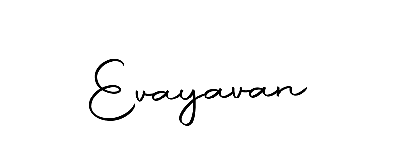 Evayavan stylish signature style. Best Handwritten Sign (Autography-DOLnW) for my name. Handwritten Signature Collection Ideas for my name Evayavan. Evayavan signature style 10 images and pictures png