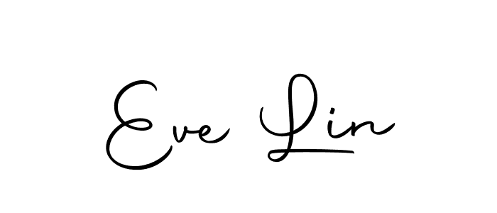 Design your own signature with our free online signature maker. With this signature software, you can create a handwritten (Autography-DOLnW) signature for name Eve Lin. Eve Lin signature style 10 images and pictures png