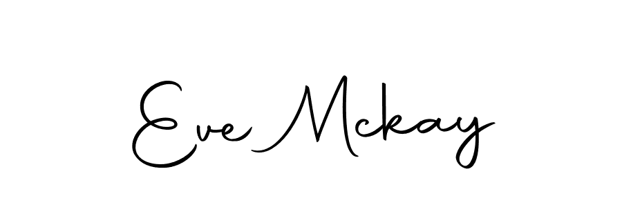 Make a short Eve Mckay signature style. Manage your documents anywhere anytime using Autography-DOLnW. Create and add eSignatures, submit forms, share and send files easily. Eve Mckay signature style 10 images and pictures png