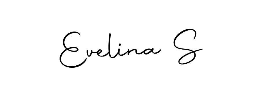 How to make Evelina S signature? Autography-DOLnW is a professional autograph style. Create handwritten signature for Evelina S name. Evelina S signature style 10 images and pictures png