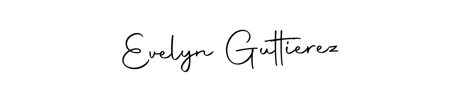 Evelyn Guttierez stylish signature style. Best Handwritten Sign (Autography-DOLnW) for my name. Handwritten Signature Collection Ideas for my name Evelyn Guttierez. Evelyn Guttierez signature style 10 images and pictures png