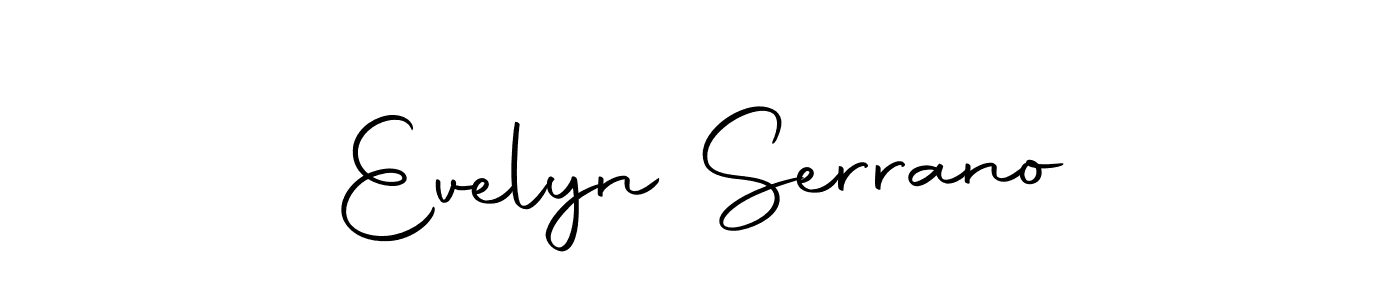 Make a short Evelyn Serrano signature style. Manage your documents anywhere anytime using Autography-DOLnW. Create and add eSignatures, submit forms, share and send files easily. Evelyn Serrano signature style 10 images and pictures png