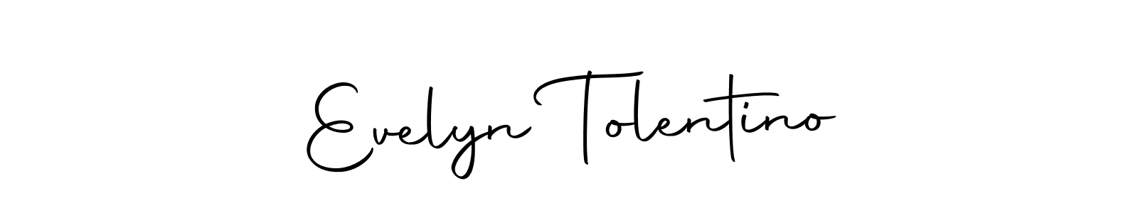 if you are searching for the best signature style for your name Evelyn Tolentino. so please give up your signature search. here we have designed multiple signature styles  using Autography-DOLnW. Evelyn Tolentino signature style 10 images and pictures png