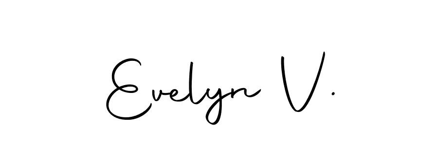 You can use this online signature creator to create a handwritten signature for the name Evelyn V.. This is the best online autograph maker. Evelyn V. signature style 10 images and pictures png