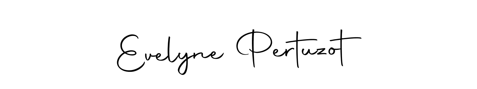 Design your own signature with our free online signature maker. With this signature software, you can create a handwritten (Autography-DOLnW) signature for name Evelyne Pertuzot. Evelyne Pertuzot signature style 10 images and pictures png