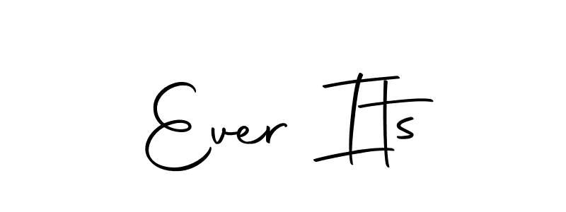 You should practise on your own different ways (Autography-DOLnW) to write your name (Ever Its) in signature. don't let someone else do it for you. Ever Its signature style 10 images and pictures png