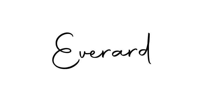 Make a beautiful signature design for name Everard. With this signature (Autography-DOLnW) style, you can create a handwritten signature for free. Everard signature style 10 images and pictures png