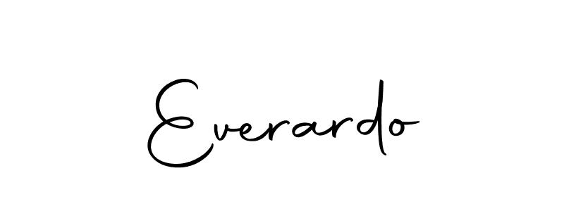 Also we have Everardo name is the best signature style. Create professional handwritten signature collection using Autography-DOLnW autograph style. Everardo signature style 10 images and pictures png