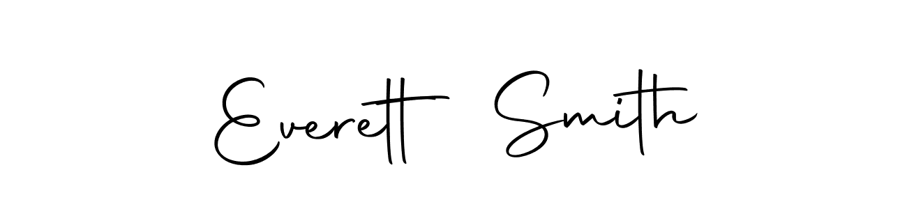 Make a beautiful signature design for name Everett Smith. With this signature (Autography-DOLnW) style, you can create a handwritten signature for free. Everett Smith signature style 10 images and pictures png