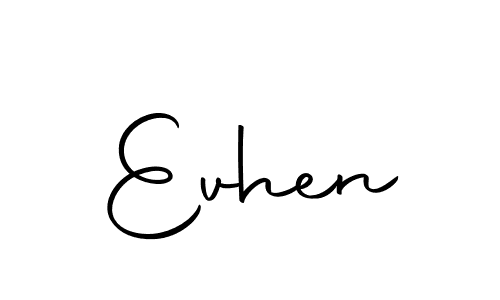 How to make Evhen signature? Autography-DOLnW is a professional autograph style. Create handwritten signature for Evhen name. Evhen signature style 10 images and pictures png