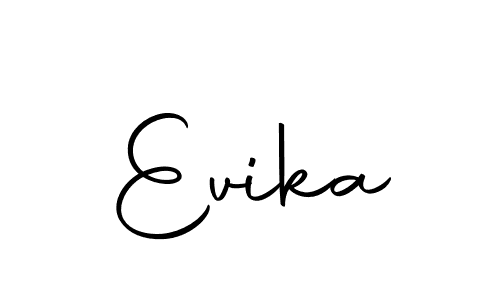 Evika stylish signature style. Best Handwritten Sign (Autography-DOLnW) for my name. Handwritten Signature Collection Ideas for my name Evika. Evika signature style 10 images and pictures png