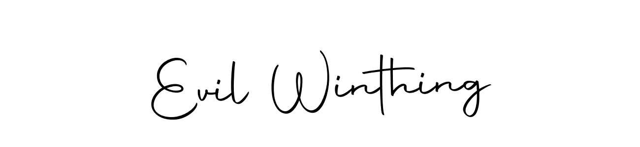 You can use this online signature creator to create a handwritten signature for the name Evil Winthing. This is the best online autograph maker. Evil Winthing signature style 10 images and pictures png