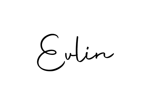 Evlin stylish signature style. Best Handwritten Sign (Autography-DOLnW) for my name. Handwritten Signature Collection Ideas for my name Evlin. Evlin signature style 10 images and pictures png