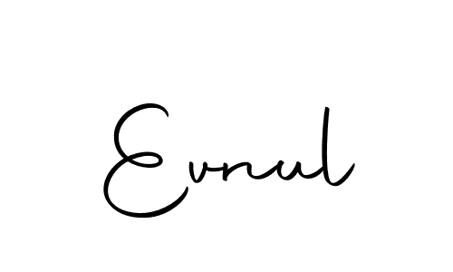 How to make Evnul signature? Autography-DOLnW is a professional autograph style. Create handwritten signature for Evnul name. Evnul signature style 10 images and pictures png
