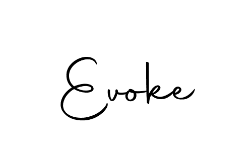 You should practise on your own different ways (Autography-DOLnW) to write your name (Evoke) in signature. don't let someone else do it for you. Evoke signature style 10 images and pictures png