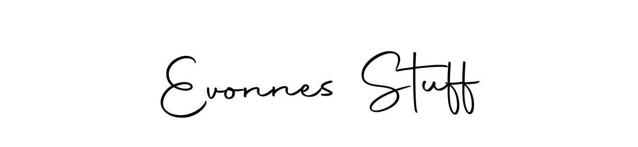 It looks lik you need a new signature style for name Evonnes Stuff. Design unique handwritten (Autography-DOLnW) signature with our free signature maker in just a few clicks. Evonnes Stuff signature style 10 images and pictures png